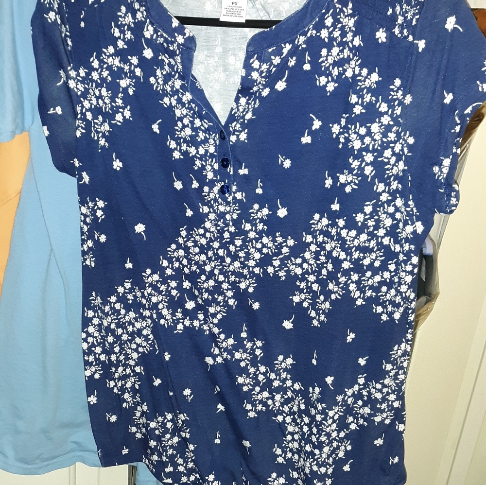 Ps blue short sleeve shirt
